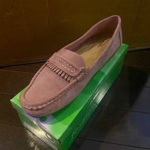 Dusty Pink Loafers